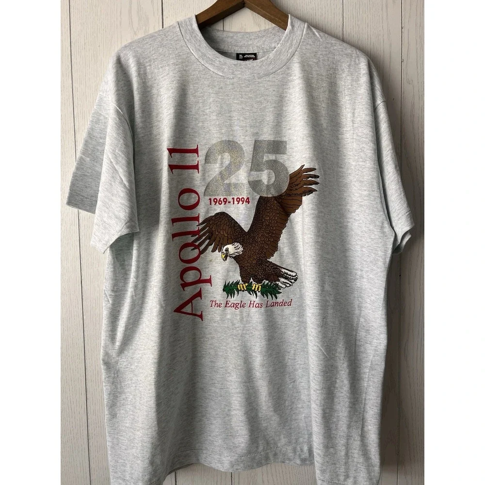 Vintage 90's Kennedy Space Center APOLLO 11 Lunar Landing Moon 1994 T-shirt